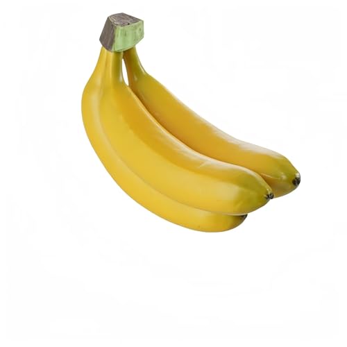 JinweiS Realistische lebensechte künstliche Bananenspieße Mock Obst Dekoration Fake Food Modell Display Fotografie Prop Küche Hochzeit Home Party Dekoration - 3 Köpfe JinweiS Realistische lebensechte künstliche Bananenspieße Mock Obst Dekoration Fake Food Modell Display Fotografie Prop Küche Hochzeit Home Party Dekoration - 3 Köpfe von JinweiS