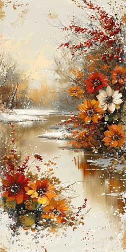 Diamond Painting Erwachsene Groß XXL 30x60cm, 5D Diamond Painting Blume Diamant Paintings Bilder Anlage Daiments Paintings Kinder, DIY Mosaik Bastelset Erwachsene, Halloween Deko Wohnzimmer J2-12383 Diamond Painting Erwachsene Groß XXL 30x60cm, 5D Diamond Painting Blume Diamant Paintings Bilder Anlage Daiments Paintings Kinder, DIY Mosaik Bastelset Erwachsene, Halloween Deko Wohnzimmer J2-12383 von Jinycoon