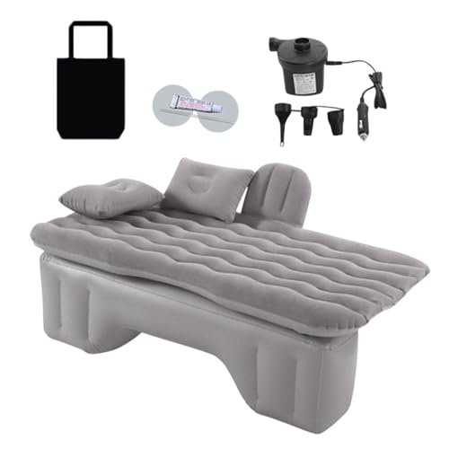 Aufblasbare Auto Matratze - Camping Luftmatratze Bomberbett | Tragbares Explosion Autobett Wiederverwendbare Auto Reisematratze Leichtes Campingbett Multifunktionales Schlafbett für Reisen Camping von Jinyilwn