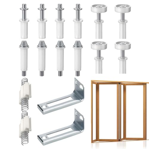 Hardware-Set für Falttüren | Hardware für Metall-Bifold Türen | Professionelle Hardware für Schranktüren | Ersatzteile und Hardware für Abriebfestigkeit von Jinyilwn