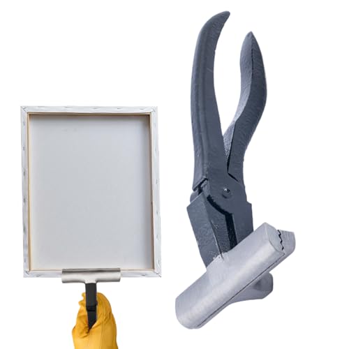Jinyilwn Leinwand-Griffwerkzeug – robuste Eisenzange | Professionelle Spannklemme für Arbeitszimmer, Künstler, dehnt Stoff auf Rahmen für Esszimmer, Studio, Galerie, Bastelanwendungen Jinyilwn Leinwand-Griffwerkzeug – robuste Eisenzange | Professionelle Spannklemme für Arbeitszimmer, Künstler, dehnt Stoff auf Rahmen für Esszimmer, Studio, Galerie, Bastelanwendungen von Jinyilwn