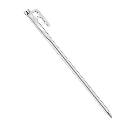 Jinyilwn Zeltheringe Zeltheringe Metallheringe | Allzweck-Heringe aus Edelstahl - abriebfest, Planen, Zelte, Vordächer von Jinyilwn