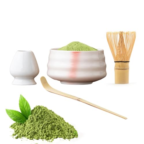 Matcha-Kit aus Keramik, Küchenutensilien, Gadgets, natürliches und sicheres Teeset, professionelles stabiles Matcha-Set für Familie, Freunde, Kollegen, Zuhause, Küche, Esszimmer und Fleischliebhaber Matcha-Kit aus Keramik, Küchenutensilien, Gadgets, natürliches und sicheres Teeset, professionelles stabiles Matcha-Set für Familie, Freunde, Kollegen, Zuhause, Küche, Esszimmer und Fleischliebhaber von Jinyilwn
