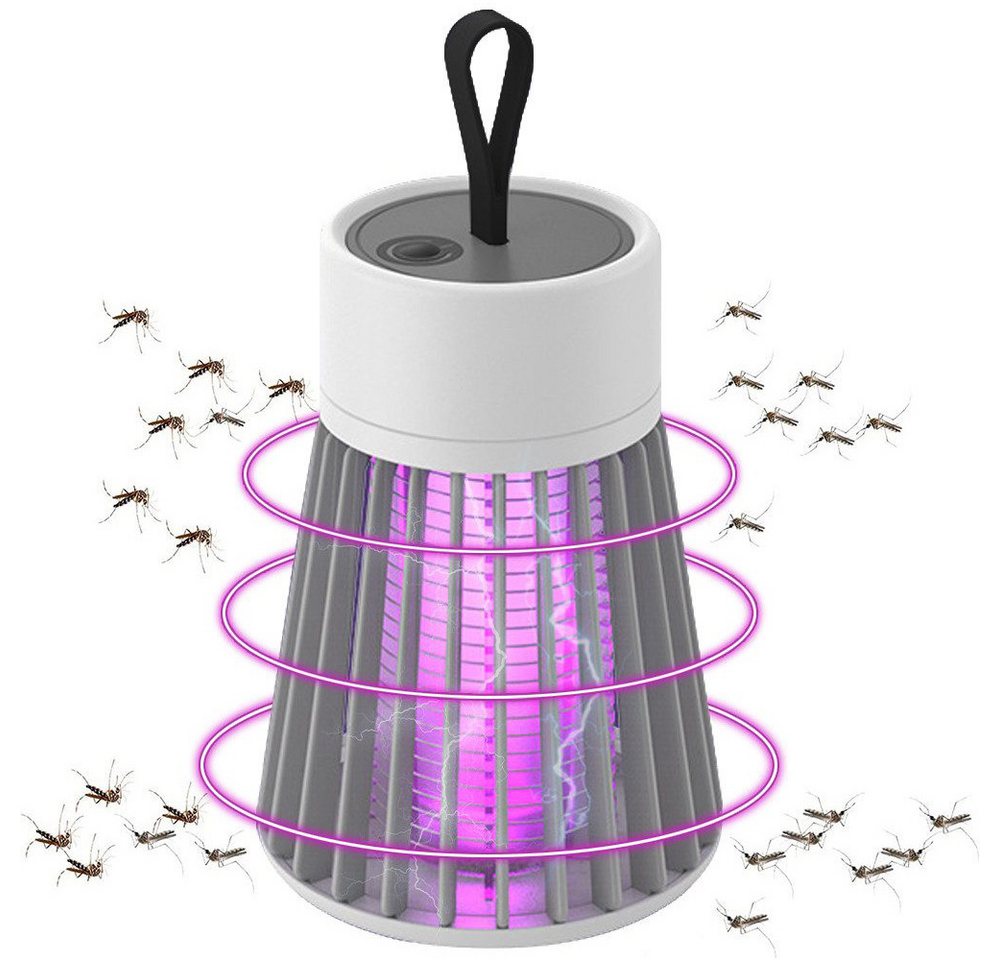 Jioson Insektenvernichter Insektenvernichter wiederaufladbares UV-Licht zur Mückentötung USB von Jioson