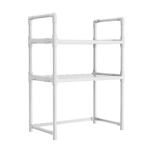 Funktioneller Mikrowellenständer, stabiles Mikrowellen-Regal für Küchenarbeitsplatte mit einfacher Installation und Reinigung Funktioneller Mikrowellenständer, stabiles Mikrowellen-Regal für Küchenarbeitsplatte mit einfacher Installation und Reinigung von Jiqoe