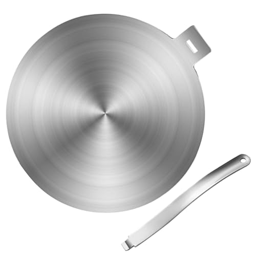 Induktionsherd Adapterplatte Edelstahl Kochgeschirr Wärme Diffusor Scheibe mit Griff Kochgeschirr Wärmeverteilerplatte Induktionsherd Adapterplatte Edelstahl Kochgeschirr Wärme Diffusor Scheibe mit Griff Kochgeschirr Wärmeverteilerplatte von Jiqoe