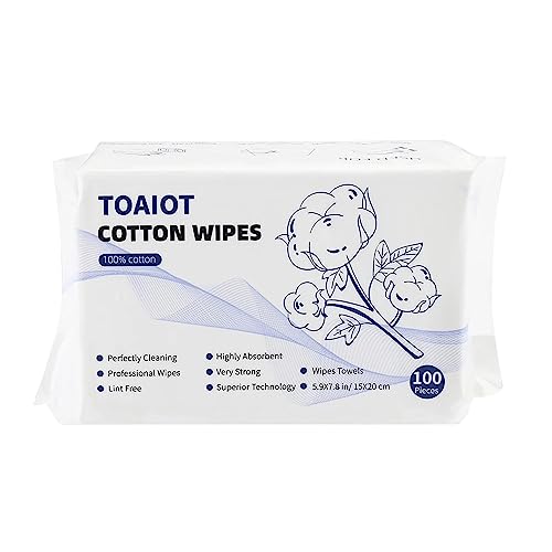 Jiqoe 100 Stück Reinigungswerkzeuge Reinigungs Baumwolltücher Baumwolle Saugfähige Flusen Reparaturzubehör Jiqoe 100 Stück Reinigungswerkzeuge Reinigungs Baumwolltücher Baumwolle Saugfähige Flusen Reparaturzubehör von Jiqoe