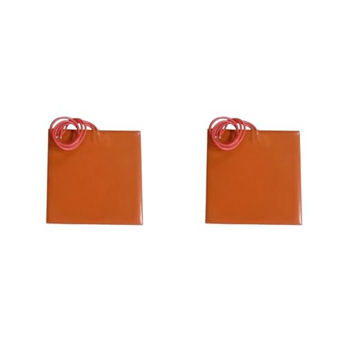 Jiqoe 80 X 100 Mm Silikon Heizbett 12 V 20 W Heizplattenmatte Beheizte Betten Zubehör Für 3D Drucker Einfache Installation 3D Drucker Silikon Heizkissen 80 X 100 Mm Heizplattenmatte 12 V von Jiqoe
