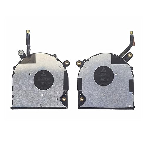 Jiqoe CPU Lüfter Laptop Lüfter 5 V 4-polig 4 Drähte 13 7390 2-in-1-Laptop Teil Bürstenloser Motor Jiqoe CPU Lüfter Laptop Lüfter 5 V 4-polig 4 Drähte 13 7390 2-in-1-Laptop Teil Bürstenloser Motor von Jiqoe