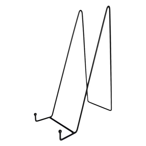 Jiqoe Effektiver Staffelei Ständer Eisenhalter Plattenhalter Zum Präsentieren Von Bildern Rahmen Kunst Und Büchern Auf Tischplatten von Jiqoe