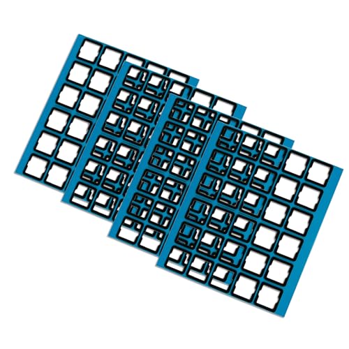 Jiqoe Mechanische Tastatur-Schalter-Pad, 120 Stück, Hot-Swap-fähige Tastatur-Schalter, Schalldämpfer, antistatische PE-PORON-Materialien Jiqoe Mechanische Tastatur-Schalter-Pad, 120 Stück, Hot-Swap-fähige Tastatur-Schalter, Schalldämpfer, antistatische PE-PORON-Materialien von Jiqoe