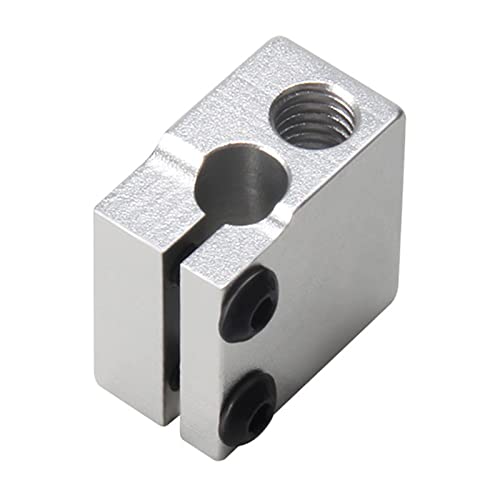 Jiqoe Premium Heizblock Speziell Für 3D Drucker Extruder Heatblock Schnelle Heizblöcke Temperaturbeständiges 3D Drucker Extruder Hotend von Jiqoe