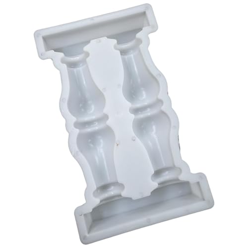Jiqoe Zementgeländer für Balkon, Garten, Pool, Zaun, Gips, Betonform, Säule, Leitplanke, Gebäude, Heimdekoration, Form von Jiqoe