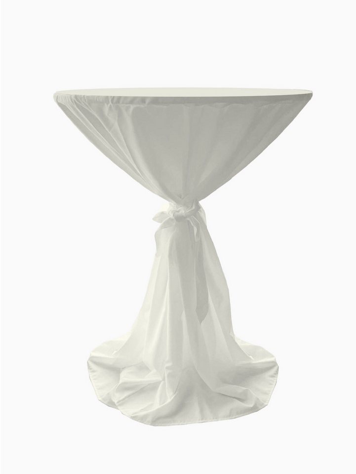 Jirex Trading Company Stehtischhusse Stehtisch Hussen Polyester mit Schlaufe Weiß 80cm ø Party, Hochzeit Jirex Trading Company Stehtischhusse Stehtisch Hussen Polyester mit Schlaufe Weiß 80cm ø Party, Hochzeit von Jirex Trading Company