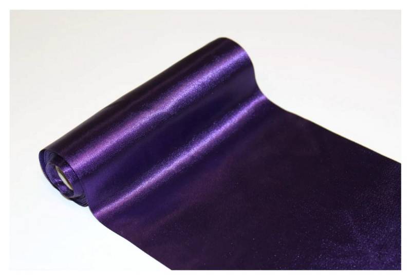 Jirex Trading Company Tischläufer Satin Tischläufer Tischband Deko Band Tischdeko Schleife 12cm x 9m von Jirex Trading Company