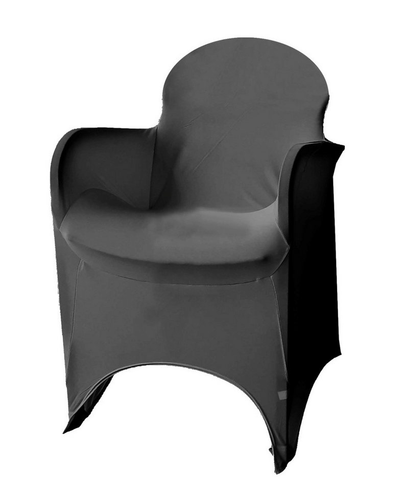 Jirex Trading Company Stuhlhusse Stretch Stuhlhusse mit Armlehne verschiedene Farben Gastro,Feier von Jirex Trading Company