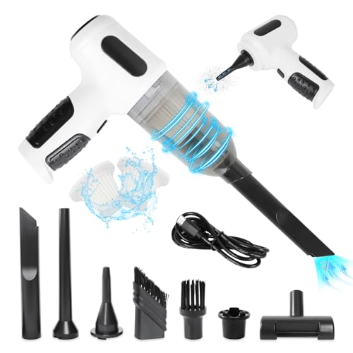 Jirmerp 3 In 1 Handstaubsauger,9000PA Handstaubsauger Akku Handsauger Kabellos Mini-Tragbarer Wiederaufladbarer Handstaubsauger mit Typ-C-Aufladungden Auto,Küche, Haus, Tierhaare Jirmerp 3 In 1 Handstaubsauger,9000PA Handstaubsauger Akku Handsauger Kabellos Mini-Tragbarer Wiederaufladbarer Handstaubsauger mit Typ-C-Aufladungden Auto,Küche, Haus, Tierhaare von Jirmerp