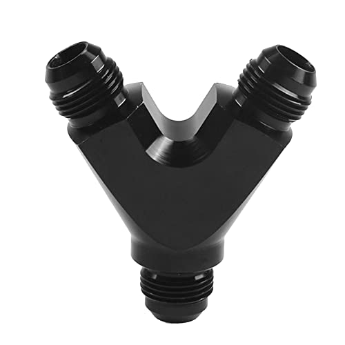 Jisapmzu AN10 Y-Typ-Adapter, Ölkühlungs-Adapterblock, Außengewinde, Kraftstoffschlauchanschluss, Adapter, T-Stück, Ölrohrverbindung, Universal-Aluminium Jisapmzu AN10 Y-Typ-Adapter, Ölkühlungs-Adapterblock, Außengewinde, Kraftstoffschlauchanschluss, Adapter, T-Stück, Ölrohrverbindung, Universal-Aluminium von Jisapmzu