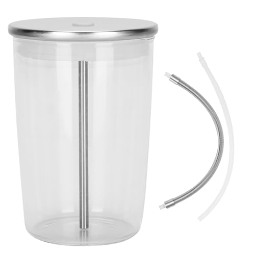 Jisculo Jura Milchbehälter aus Glas, Edelstahl-Milchpfeifengehäuse Jisculo Jura Milchbehälter aus Glas, Edelstahl-Milchpfeifengehäuse von Jisculo