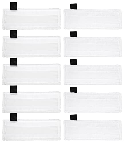Jissta 10 Stück Mikrofaser-Set für Kärcher Dampfreiniger EasyFix SC 2, SC 3, SC 4, SC 5 Bodendüsen-kompatibles Wischtücher von Jissta