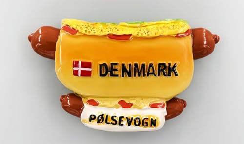 Dänemark Touristen-Souvenirs 3D-Kühlschrankmagnet Kühlschrankdekoration Magnete Dänemark Touristen-Souvenirs 3D-Kühlschrankmagnet Kühlschrankdekoration Magnete von Jithrolx
