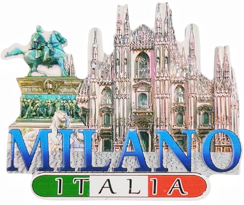 Milano Italien Tourist Souvenir 3D Kühlschrank Magnet Kühlschrank Dekoration Magnete von Jithrolx