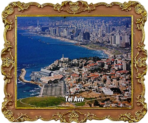 Tel Aviv Israel Touristen-Souvenir Kühlschrankmagnet Kühlschrankdekoration Magnet Tel Aviv Israel Touristen-Souvenir Kühlschrankmagnet Kühlschrankdekoration Magnet von Jithrolx