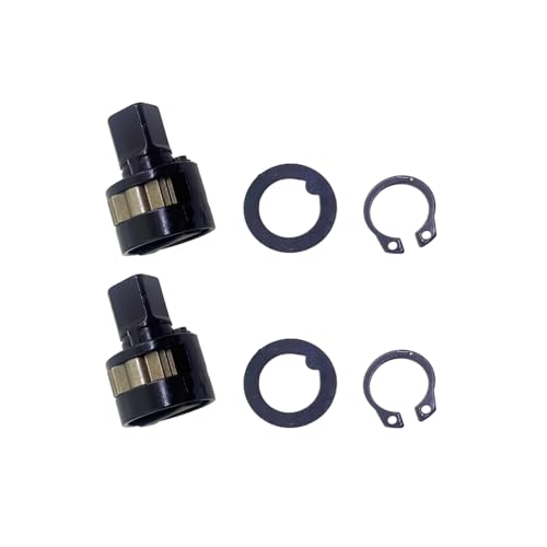 (2 Packungen) 42-06-1030 3/8 Zoll M12 Ratschenkopf Amboss Service Kit - Kompatibel mit MILWAUKEE 2457-20 M12 Ratsche, OEM-Ersatz von Jitterbug
