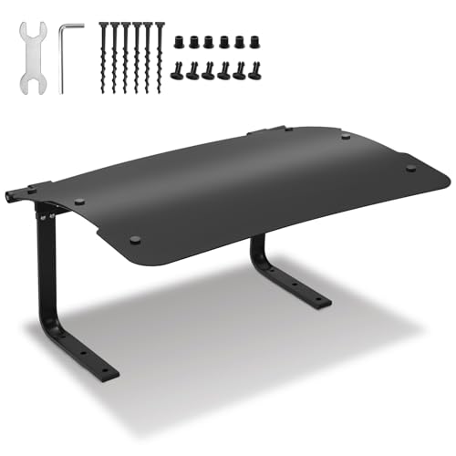 Jiubiaz Mähroboter Garage, 73x57x40cm Garage für Rasenmähroboter,Faltbarer Rasenmähroboter Regenschutz,Regenschutz für Roboter-Rasenmäher aus ABS-Material,Schwarz von Jiubiaz