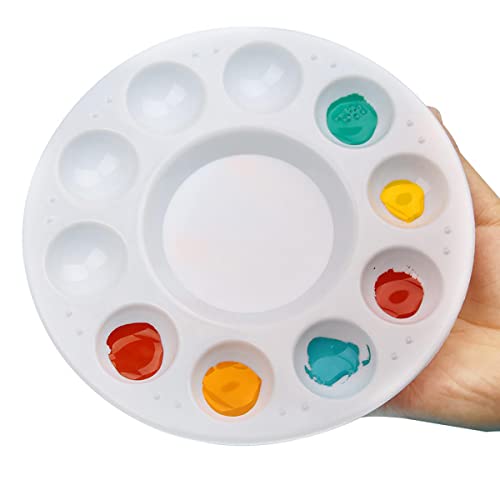 DIY Handwerk Öl Aquarell Kunst Malerei 6-teilig Mischpalette Universalpalette Schule Mischpalette von Jiujiutu