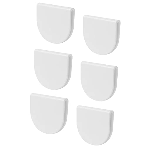 Duschvorhang Clips 6 Stück duschvorhang Clips selbstklebend Clips für duschvorhang Protect Stop Clips Shower Spritzschutz Winddicht von Jiujiutu