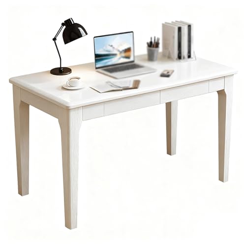 Schreibtische & arbeitsplätze,Moderner Computertisch;Schreibtischs Arbeitszimmer Computertischs; mit 2 Schubladen,facher Aufbau, für Homeoffice/Kleine Räume/Wohnzimmer,(Ivory White,100*40cm(39*16in)) Schreibtische & arbeitsplätze,Moderner Computertisch;Schreibtischs Arbeitszimmer Computertischs; mit 2 Schubladen,facher Aufbau, für Homeoffice/Kleine Räume/Wohnzimmer,(Ivory White,100*40cm(39*16in)) von JixCJHj