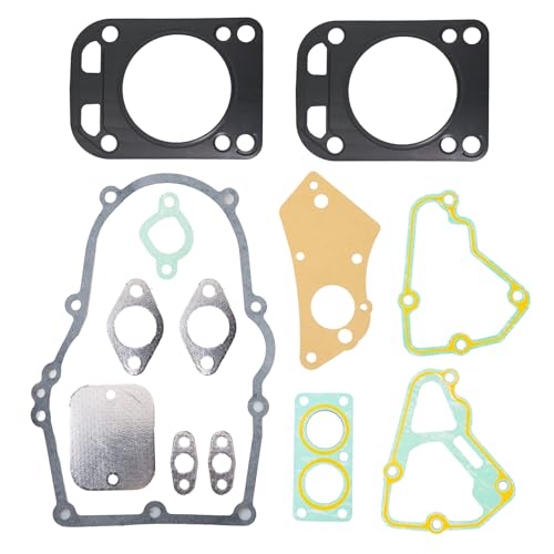 Jjing Dichtungssatz Kurbelgehäusedichtung Vergaserdichtung Luftreiniger-Dichtung für Predator 670cc 61614 Rato Powerease 670cc 739cc 740cc 22HP 25HP R670 R670D R740 R740D V Twin Horizontal Shaft Motor Jjing Dichtungssatz Kurbelgehäusedichtung Vergaserdichtung Luftreiniger-Dichtung für Predator 670cc 61614 Rato Powerease 670cc 739cc 740cc 22HP 25HP R670 R670D R740 R740D V Twin Horizontal Shaft Motor von Jjing