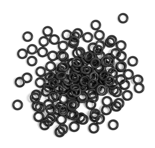 10 Stück Nitrilkautschuk-O-Ringe, 61mm AD, 58mm ID, 1.5mm Breite, Metrische Dichtungsscheibe von Jjoias