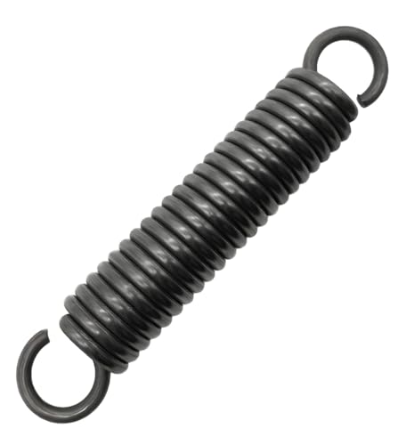 2 Stück Federstahl-Zugfeder mit Haken spring, Drahtdurchmesser 4.0mm, OD 26mm, Länge 140mm, Stärke Zugfeder von Jjoias