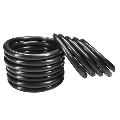 EPDM O-Ring 61.6mm Außendurchmesser, 54.5mm ID, 3.55mm Breite, Schwarze O-Ringe Packung mit 1 von Jjoias