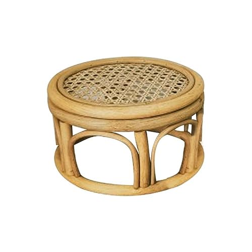 Jkapagzy Handgefertigter Rattan gewebter Blumentopf mit Ständer Pflanze Blume Display Lagerung Lagerung Ständer Dekoration Kinderzimmer Töpfe von Jkapagzy