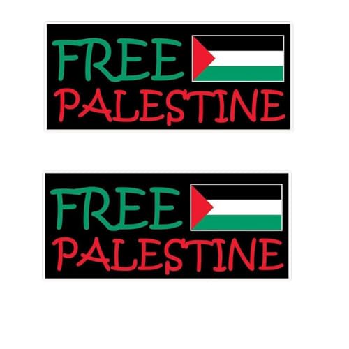 Jkapagzy Palästina-Flaggen-Aufkleber, kostenloser Palästina-Aufkleber, Palästina-Autoaufkleber, Flaggenaufkleber, Palästina-Aufkleber, Flagge, Fenster, Auto, Vinyl von Jkapagzy