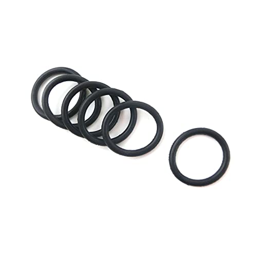 50pcs 4mm Dicke NBR O-Ring-Dichtung 47-58mm OD Ölbeständigkeit Schwarz Gummi-Dichtungen Dichtung Unterlegscheibe, 51x43x4mm von Jksdp