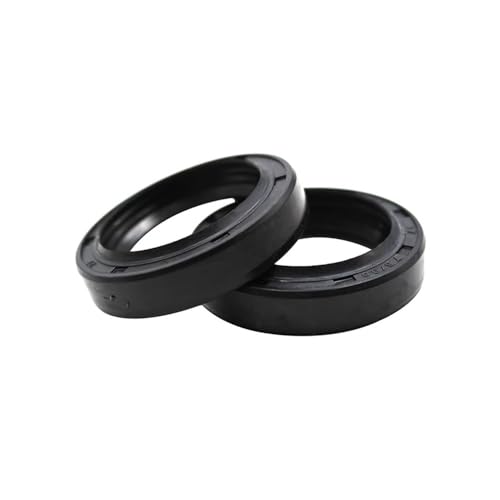 27 * 37 * 7,5/9,5 Gabel Dämpfer Stoßdämpfer Öl Dichtung Und Staub Abdeckung Motorrad for 125cc CG125(Oil Seal) von JlbVcx