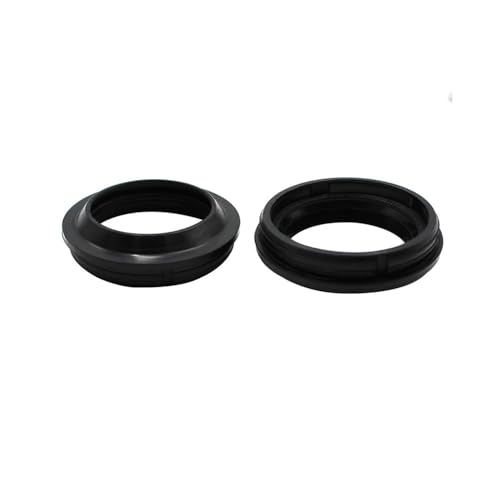 47x58x11 Gabel Dämpfer Stoßdämpfer Öl Dichtung Und Staub Dichtung Motorrad for KX250F CRF450R CRF450X(Dust Seal) von JlbVcx