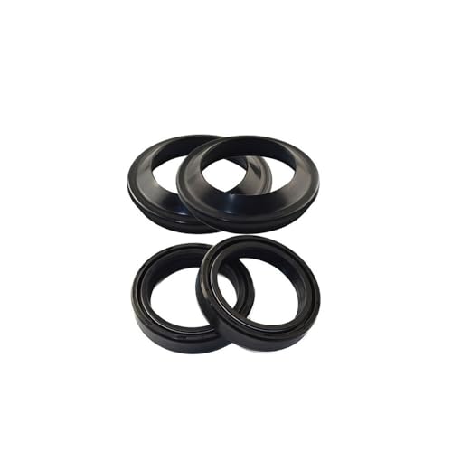 Motorrad 43x54 Gabel Dämpfer Öl Dichtung Und Staub Dichtung for Ho Ymh Ka Su(Dust seal) von JlbVcx
