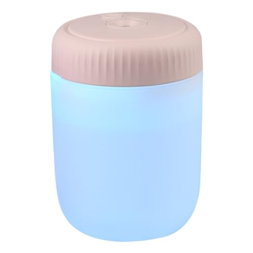 Jlkegfdf Tragbarer Luftbefeuchter für Reisen | Tragbarer USB-persönlicher Luftbefeuchter mit Nachtlicht – Aromatherapie-Diffusoren für Zuhause, Erwachsene, Kinder, Reisen, Nachttisch, Schlaf von Jlkegfdf