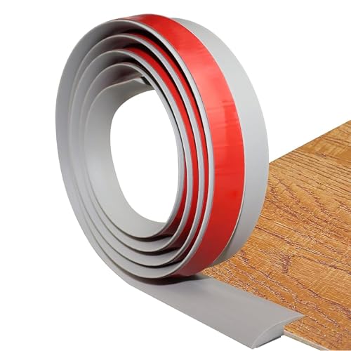 1 m Übergangsprofil Selbstklebend, Übergangsprofil, Übergangsprofil Höhenausgleich, Türschwellen Leiste, Türschwelle, PVC Schwellenrampe Einstiegsleisten, für Teppichboden Fliesen von Jlnmmn