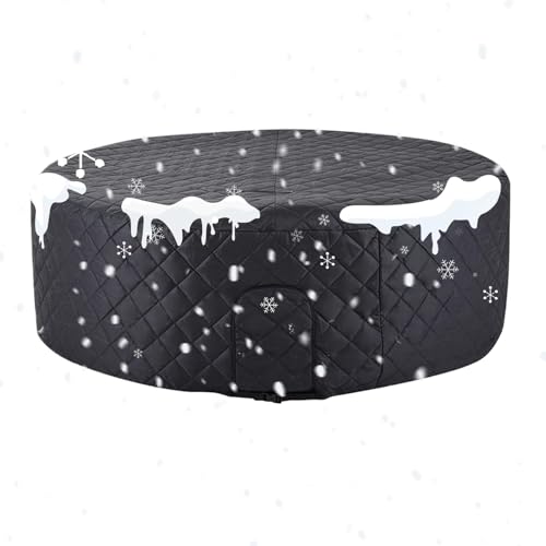 Aufblasbare Abdeckung - Runde Aufblasbare Thermische Spa-Abdeckung Für Den Winter - Schutzabdeckung Zubehör Für Garten Kälteschutz Wärmeerhaltung Gewerbliche Nutzung Aufblasbare Abdeckung - Runde Aufblasbare Thermische Spa-Abdeckung Für Den Winter - Schutzabdeckung Zubehör Für Garten Kälteschutz Wärmeerhaltung Gewerbliche Nutzung von Jlobnyiun