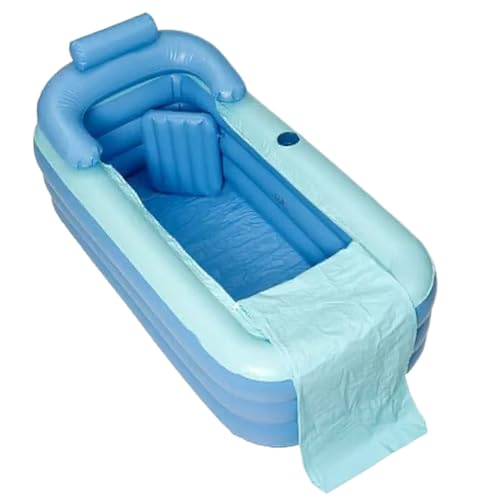 Aufblasbare Badewanne - PVC Faltbare Aufblasbare Wanne Mit Sitzmatte Für Dusche - Faltbare Badewanne Badezimmer Zubehör Für Frauen Mädchen Familie Teenager Männer Jugend Töchter Frauen Aufblasbare Badewanne - PVC Faltbare Aufblasbare Wanne Mit Sitzmatte Für Dusche - Faltbare Badewanne Badezimmer Zubehör Für Frauen Mädchen Familie Teenager Männer Jugend Töchter Frauen von Jlobnyiun