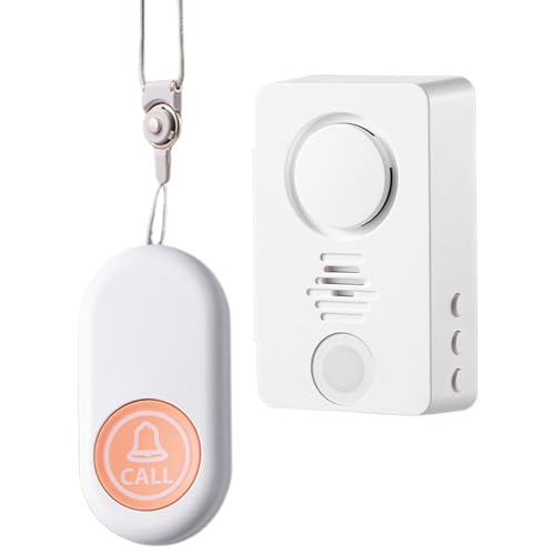 BED -Sensoralarme für Senioren - drahtloser Nachtwarnung Glocke, wasserdichtes Nachtüberwachungsgerät, tragbares Schlafwarnsystem, Bettnetzerweisalarm | Indoor -Pflegekraft Unterstützung Erwachsener K von Jlobnyiun