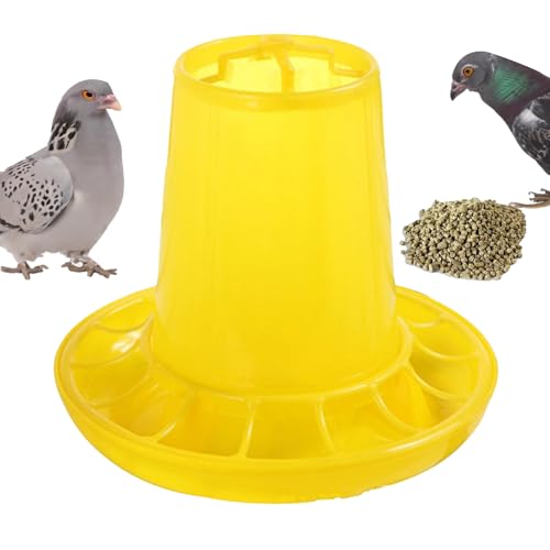 Backyard Vogelheiler Box - Hühnerfutterspender, stabiler Wachtelhalter, Baby -Kick -Behälter, langlebige Entenversorgung, kompakter Maisspeicherbehälter | Kein Messgeflügel für 0,8 kg Getreide Fütteru Backyard Vogelheiler Box - Hühnerfutterspender, stabiler Wachtelhalter, Baby -Kick -Behälter, langlebige Entenversorgung, kompakter Maisspeicherbehälter | Kein Messgeflügel für 0,8 kg Getreide Fütteru von Jlobnyiun