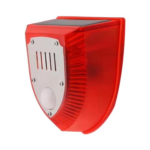 Bewegungssensor Alarm Outdoor - Solar Bird Farm, wetterfestes Antrieb, drahtlose wasserdichte Abschreckung, einstellbare Ultraschallwellen | Effektive Sicherheit für das Garagenlager von Yar von Jlobnyiun