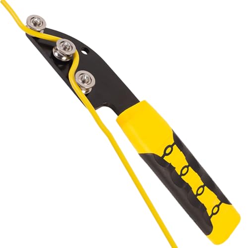 Drahtglättung - Crimping Piercing Looper, Handheld -Schlauch Aligner | Manuelles Drahtabflachungs -Glättchen -Werkzeug für Handwerksprojekte und Kabelreparaturarbeiten, Drahteinstellungswerkzeug Kit f von Jlobnyiun